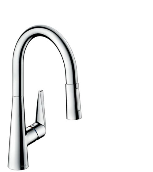 Hansgrohe-HG-Spueltischmischer-200-Talis-M51-Ausziehbrause-2jet-chrom-72813000 gallery number 1